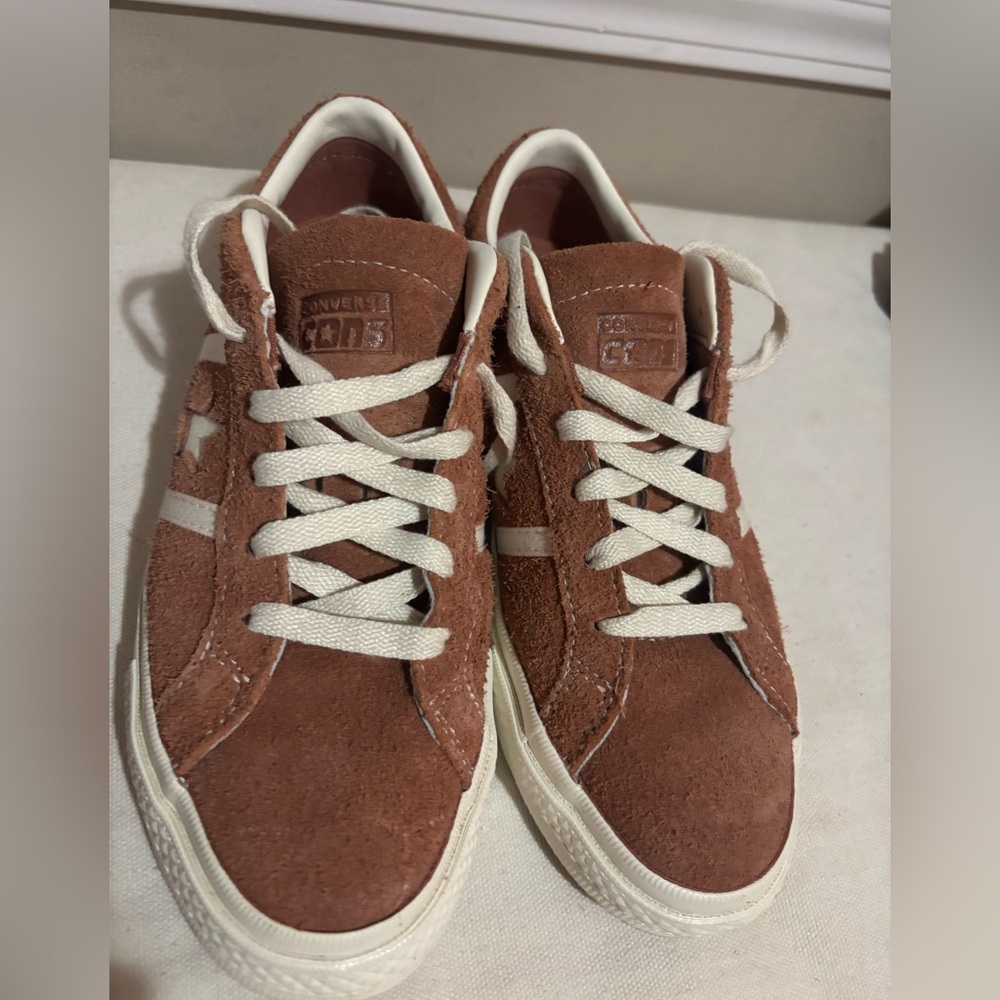 Converse All Star Cons One Star tan suede size 6.5 - Picture 3 of 6